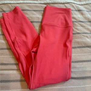 Lululemon Athletica Coral Leggings